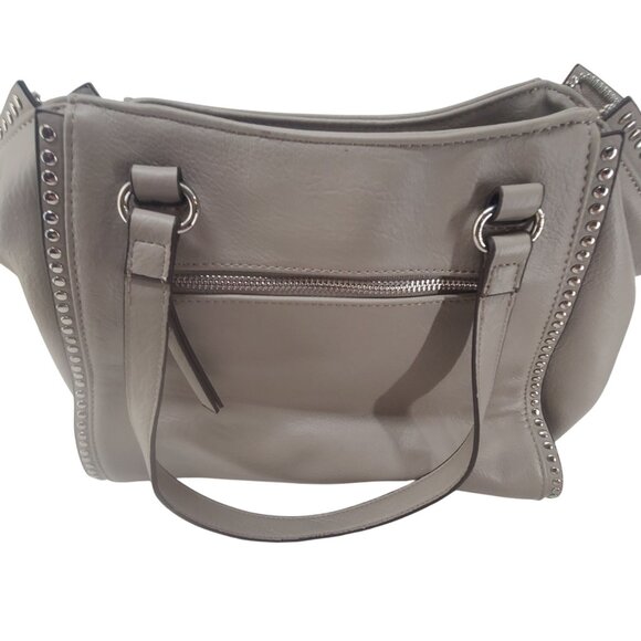 INC International Concepts Taupe Studded Shoulder Bag - Picture 3 of 9